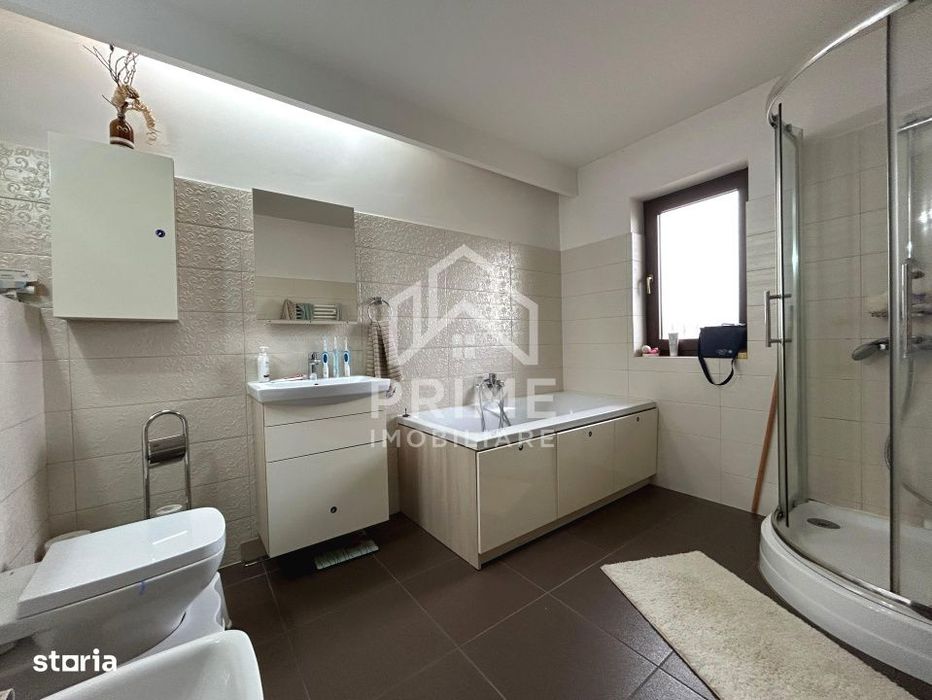 Casa individuala moderna, P+1 cu 5 camere pe teren 500 mp