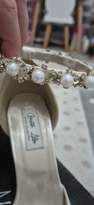 pantofi mireasa Christian Albu(marimea 36)