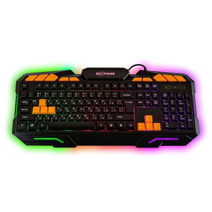 Промоция! Геймърска клавиатура LED ROXPOWER G 8100 GAMING Черна
