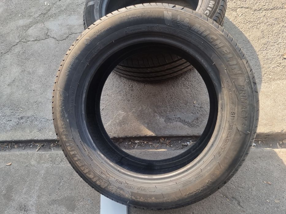 4бр.Лятни гуми MICHELIN 215x55x17цола.Внос от Германия