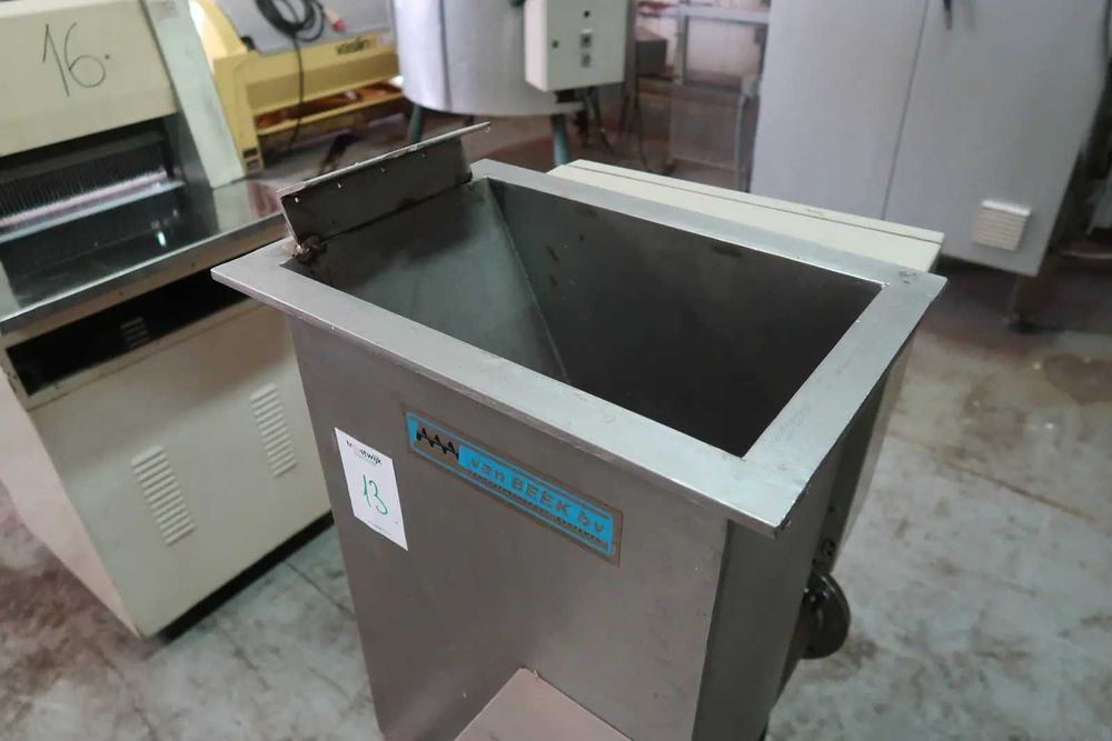 Extruder din oțel inoxidabil van BEEK vb