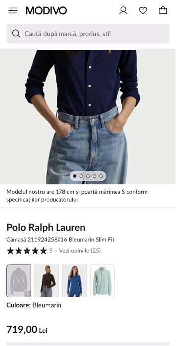 Camasa ralph lauren femei marimea 34