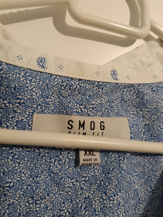 Cămasă bărbați de vară Smog, XXL, , NOS