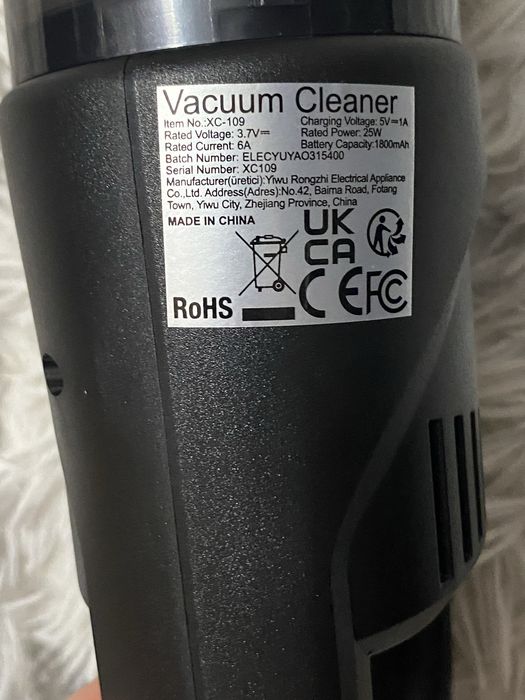 Ручной мини пылесос