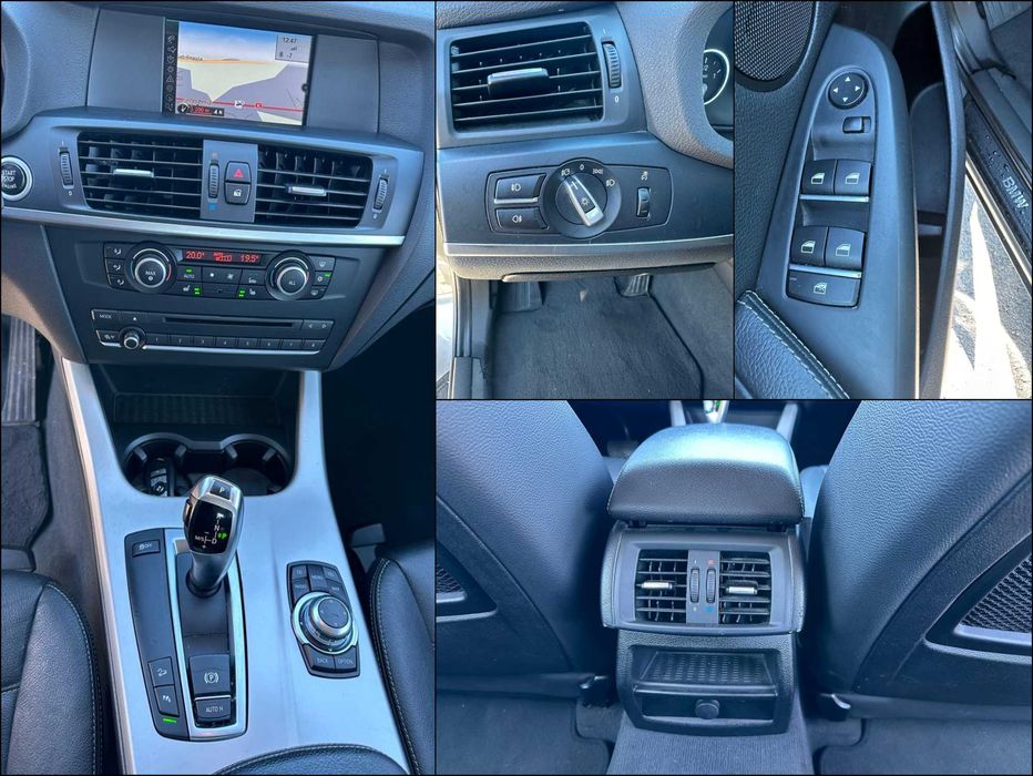 BMW X3 f25 20d xDrive navi piele senzori automat xenon Distributie schimbata, LED