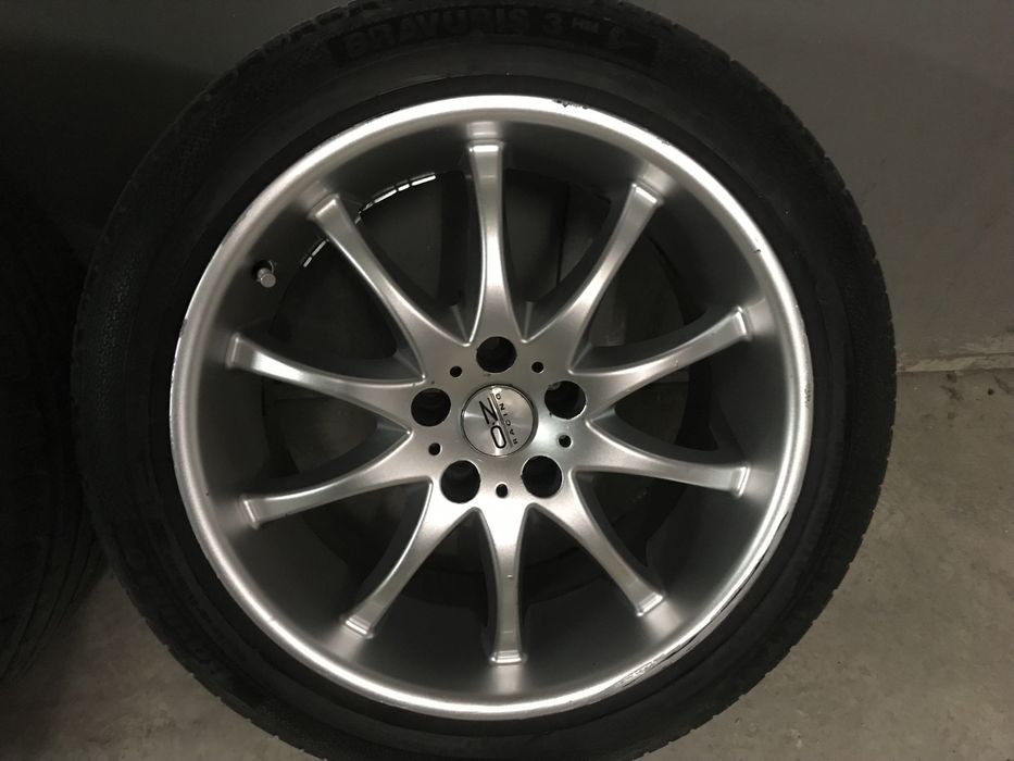 Гуми 245/45 R 18 с джанти 5x112 за Mercedes