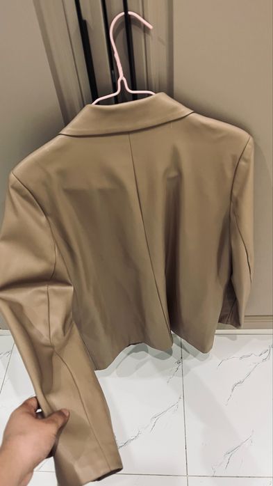 Пиджак кожанный