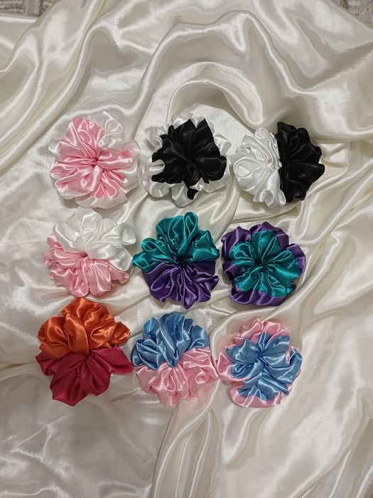 Скрънчи  ластик за коса 30 цвята