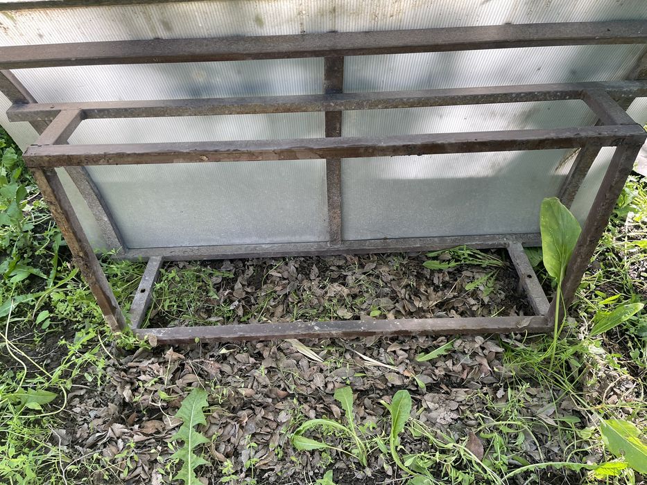 Навес козырек на дом полигал