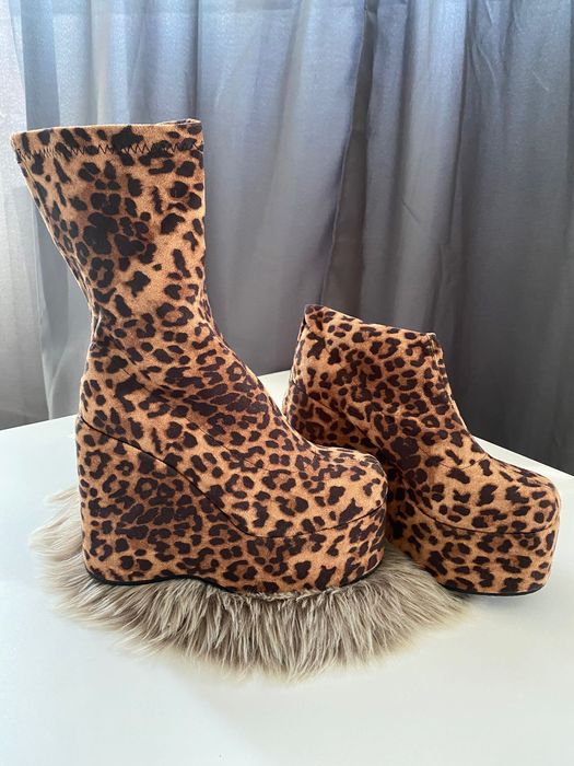 Botine animal print