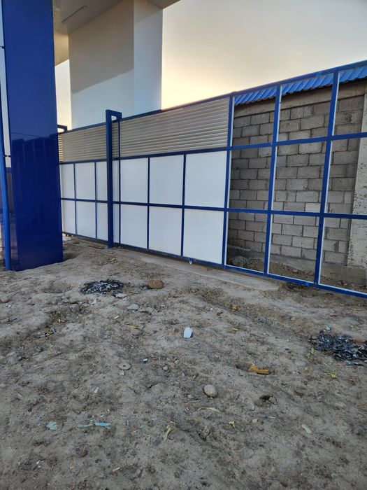 Автоматически  ворота. Откатные ворота, Раздвижные ворота