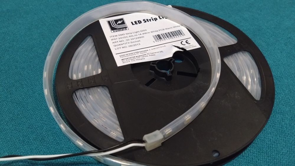 Banda led 120 led cu protecție IP67