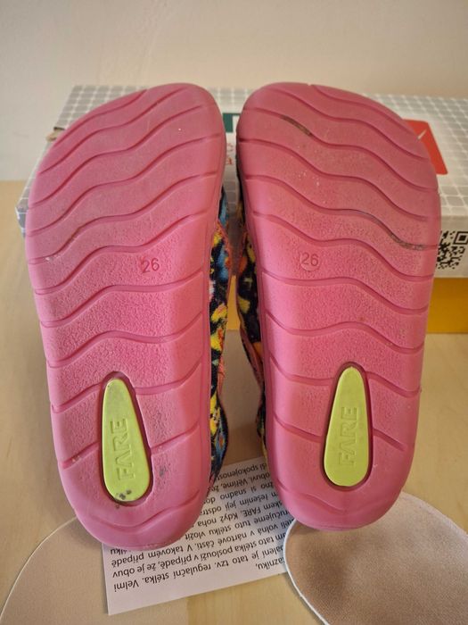 детски боси пантофи FARE BARE barefoot 26 номер