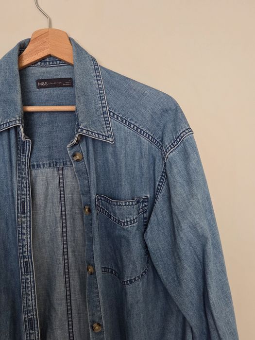 Mark and Spencer  дънкова риза