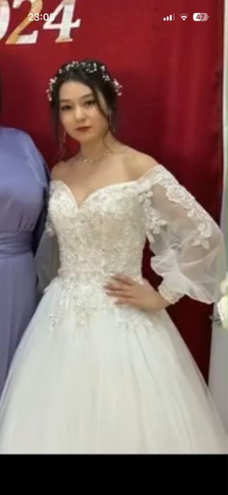 свадебное платье