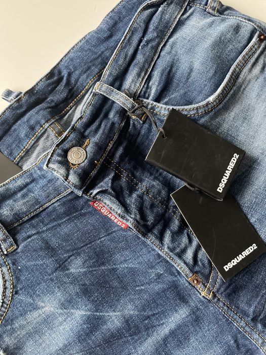 Мъжки дънки в син цвят