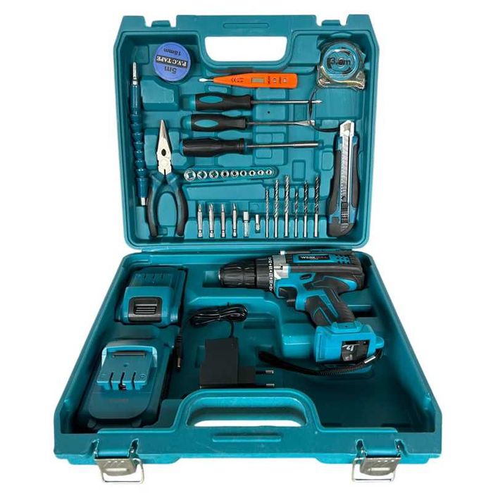 Немски Ударен Винтоверт в комплект 35ч. и две батерии 36v 8ah