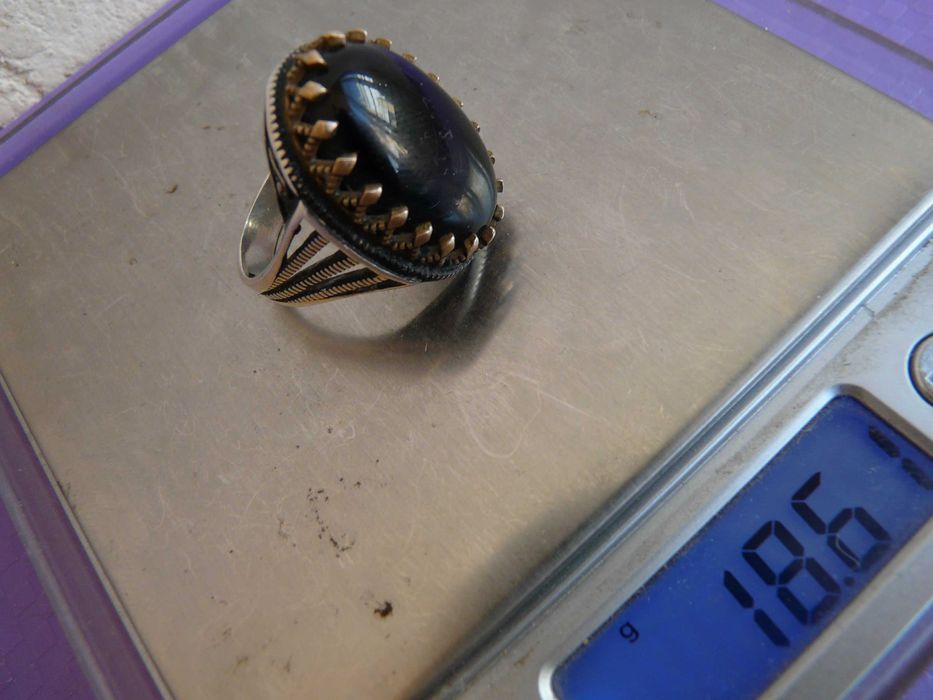 Бутиков мъжки сребърен пръстен - 7