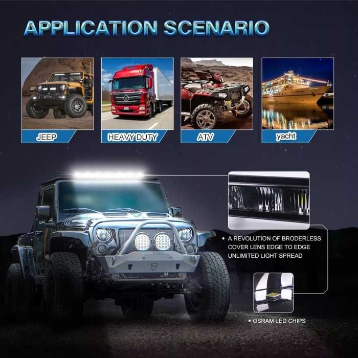 Лед бар 75W- 55см