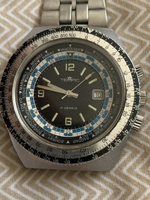 Ceas Tempic worldtimer compressor