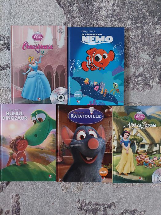 5 carti cartonate Disney