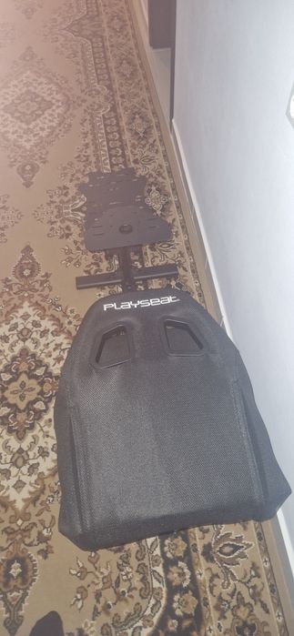 Scaun gaming - Cockpit Playseat Evolution ActiFit, Textil, Negru