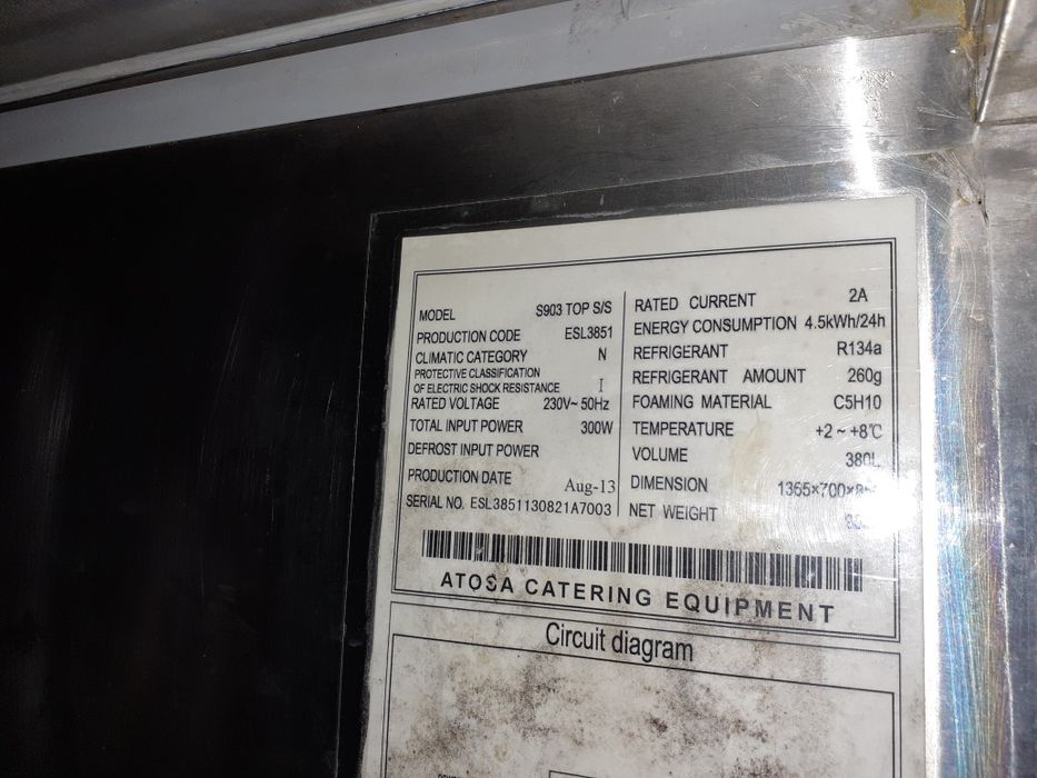 Masa rece Atosa defecta