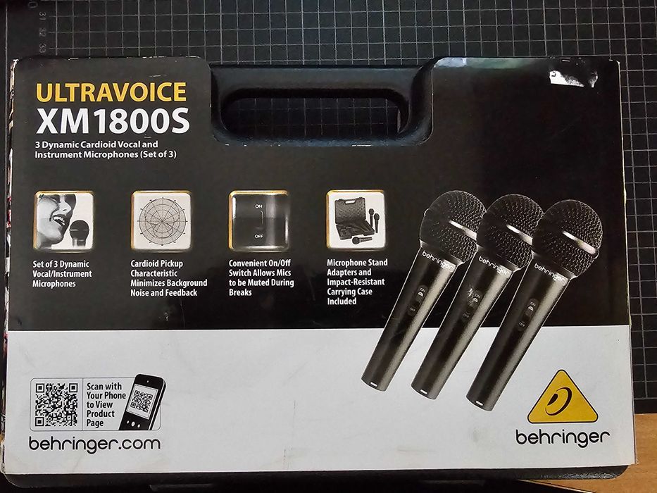 Set microfoane Behringer XM1800S