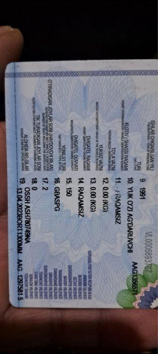 Zil 131 ishga soz holatda