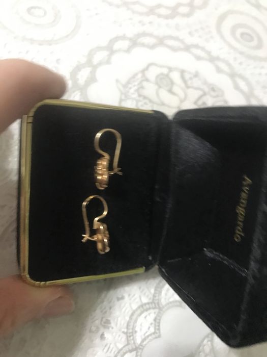 Серьги ссср 4,4 грамм 583 проба