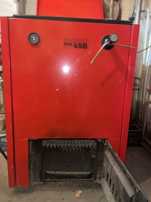 Твердотопливный котел