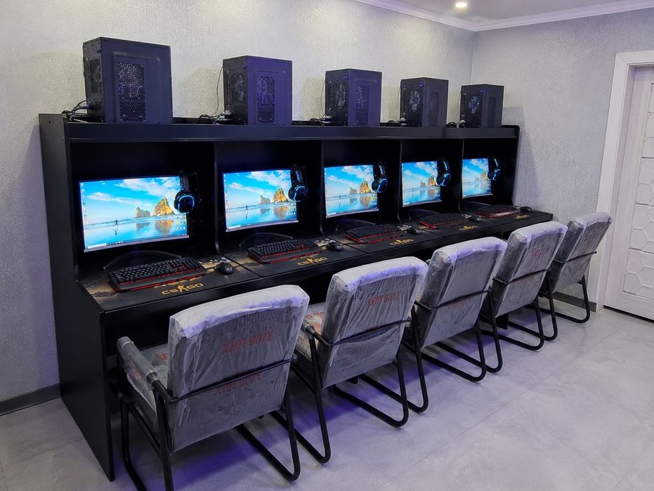 Game Club uchun 10ta igravoy kompyuter mebellari bn tayyor