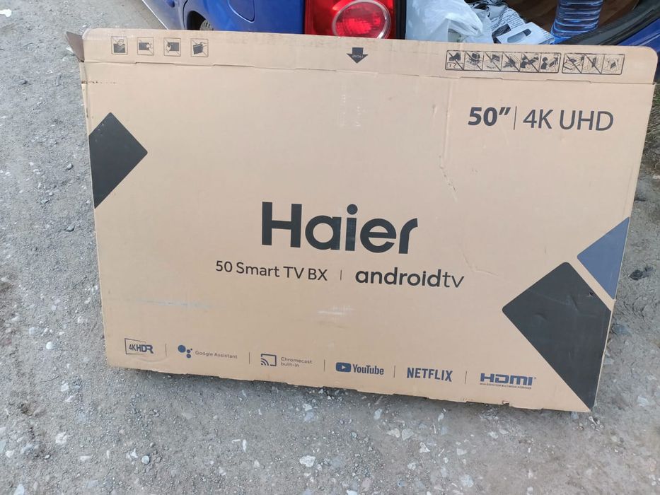 Продается телевизор не рабочии хайер