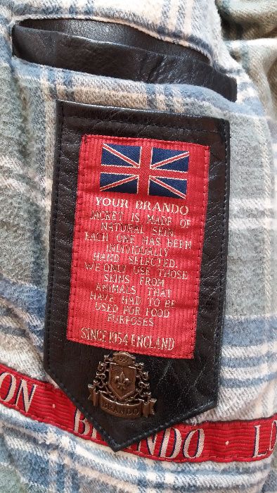 Vand geaca piele exclusivista BRANDO ( LONDON )