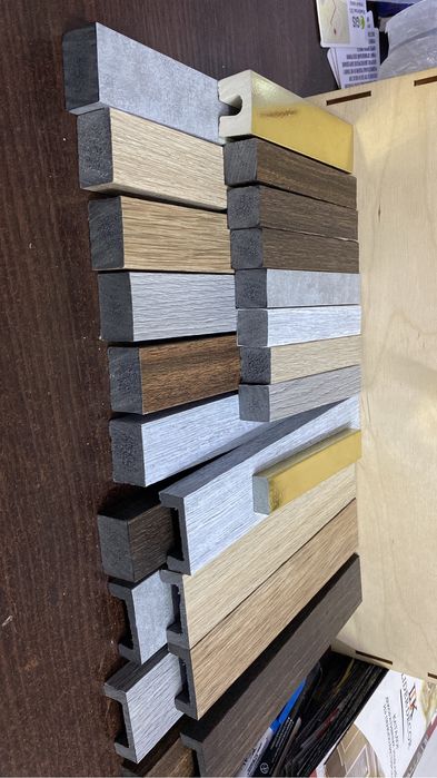 Лувер Реечные панели Рейка, Рейки 3D панели