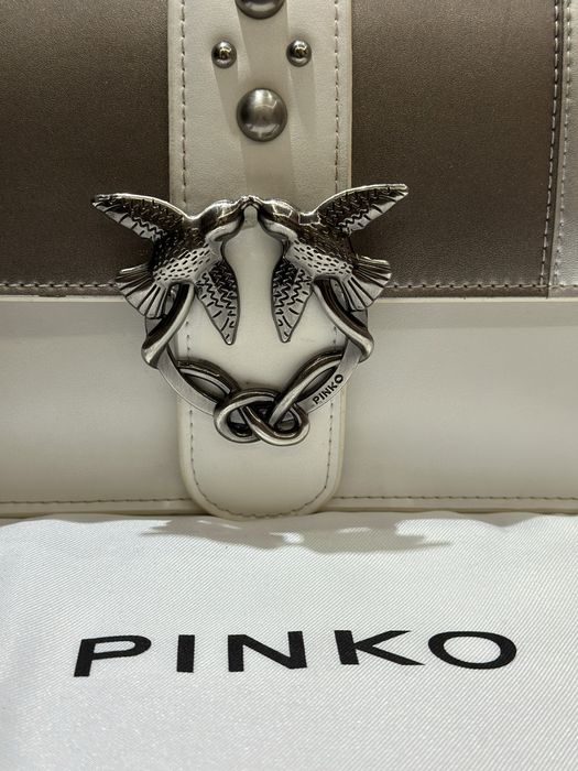 Сребриста Чанта Pinko.