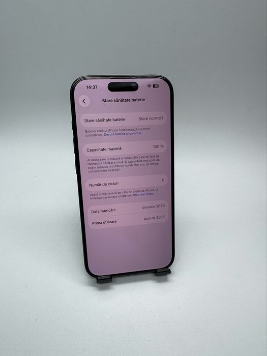 iPhone 15 Pro - 128Gb - Stare Excelenta - Garantie