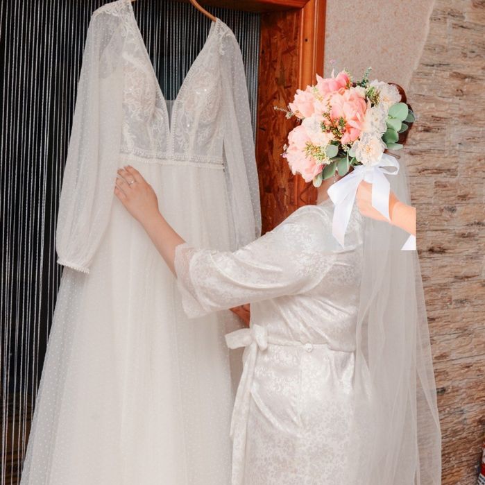 Свадебное платье б/у