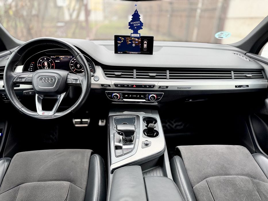 • Audi Q7 2018 • 3.0 Quattro 272 cp / S-Line / Parc Auto • Garantie •