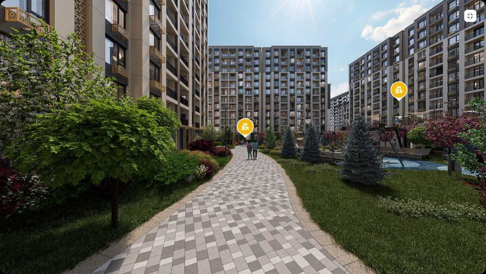 СКИДКА -15%! 2комнатная у ПАРКА • 49,8м² • ДОМ СДАН • УСПЕЙ! (S)
