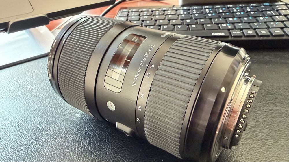 Sigma ART 18-35mm F1.8 DC HSM – Nikon F – obiectiv luminos