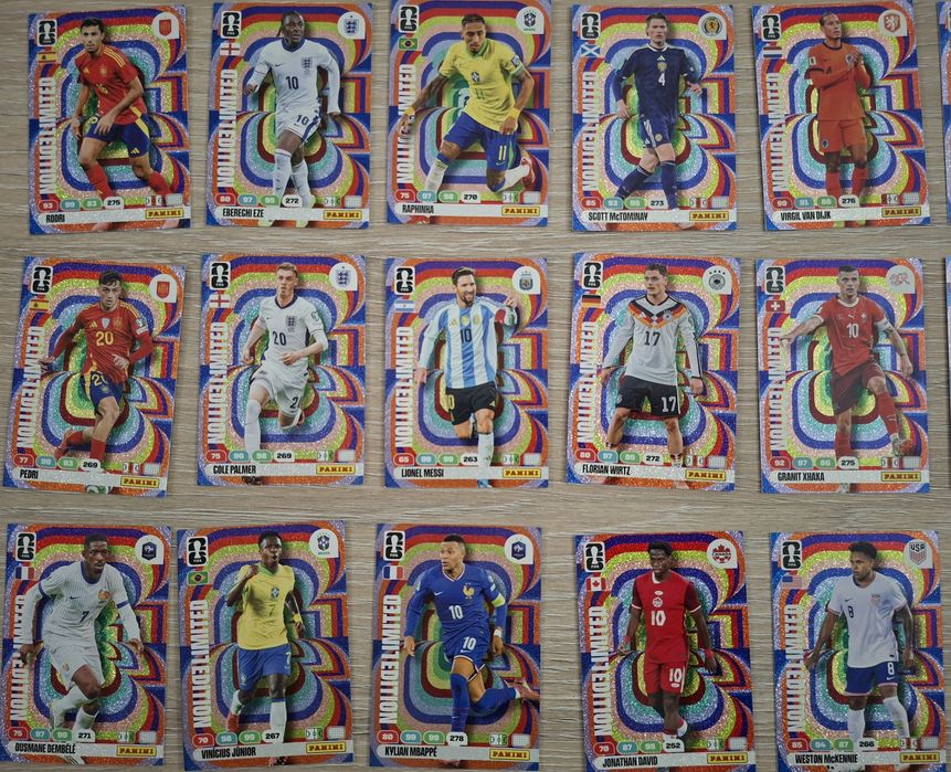 Panini FIFA World Cup 2026 Adrenalyn XL – Golden Baller, Limited Edition, Messi, Ronaldo, Haaland, Yamal