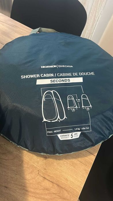 Cabină de duș 2SECONDS CAMPING Dechatlon