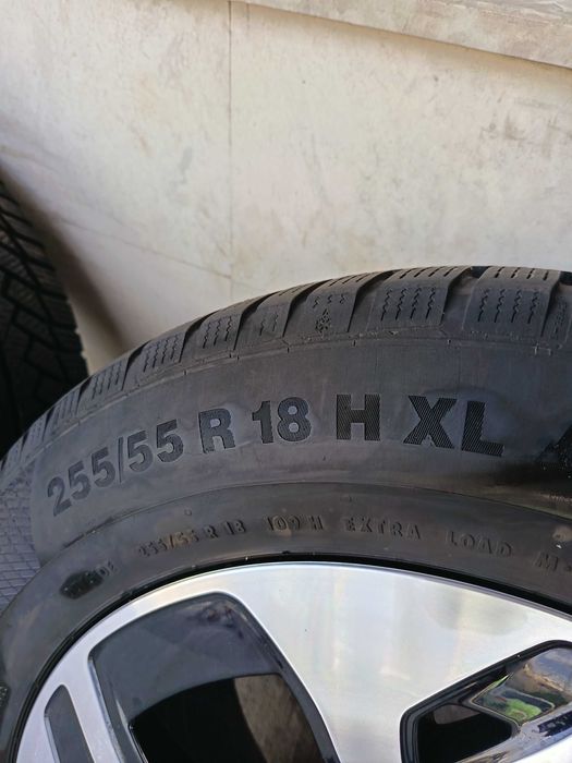 18 цола Mercedes GLC W254 оригинални джанти със зимни гуми Continental