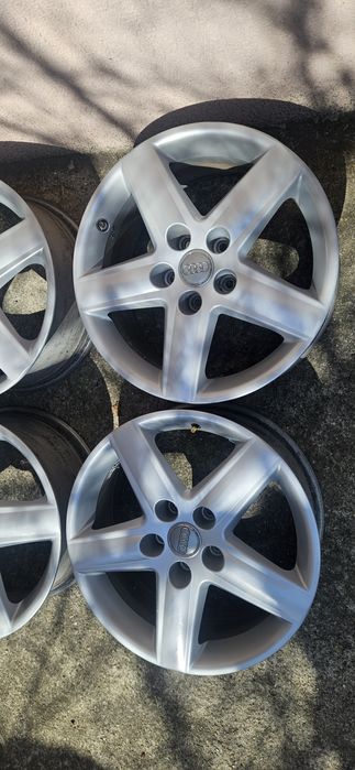 5/112/17 audi vw оригинални джанти за ауди 17 цола 4 броя