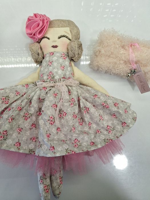 Нова кукла с две поли, ръчна изработка