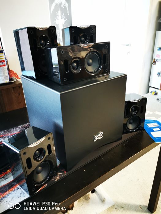 Home cinema 5.1 Cabasse Fidji Laque Noir