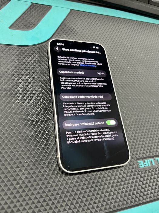 iPhone 13 Alb 100% Baterie 128GB 10/10 11 12 14 15 Pro Max Plus