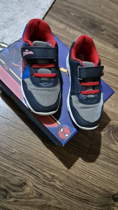 Ghete Spiderman cu led baieti