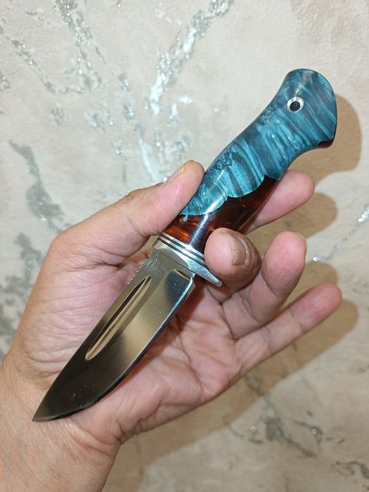 Кухонный нож с кожаный ножними